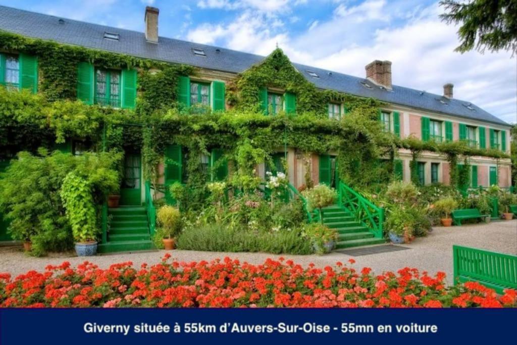 Amman Studio Avec Terrasse Au Coeur Du Village Impressionniste Auvers-sur-Oise Buitenkant foto