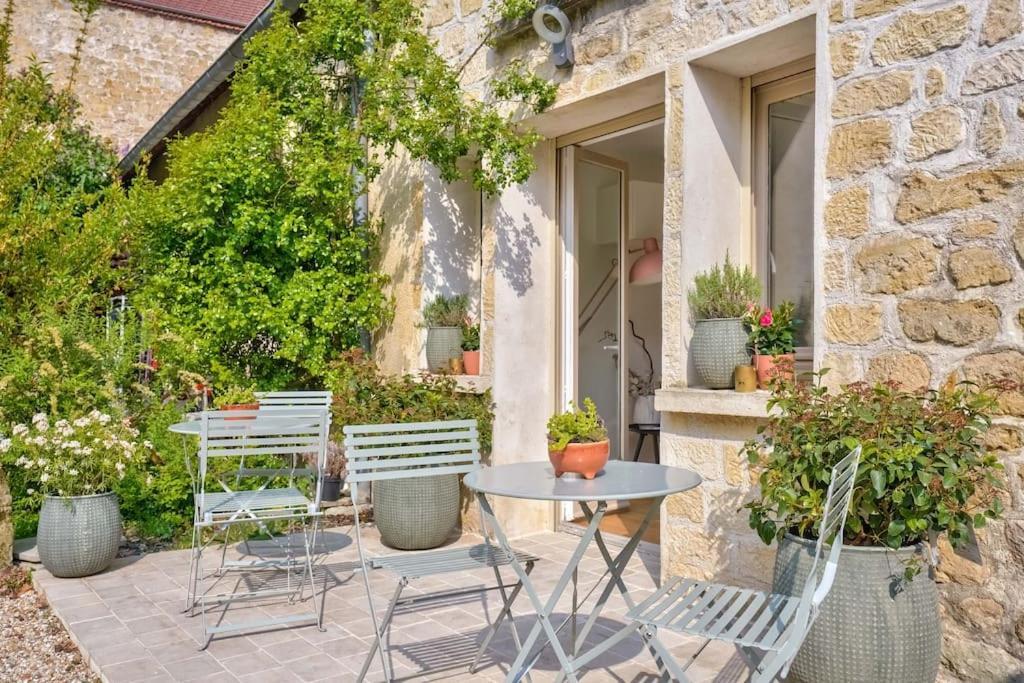 Amman Studio Avec Terrasse Au Coeur Du Village Impressionniste Auvers-sur-Oise Buitenkant foto