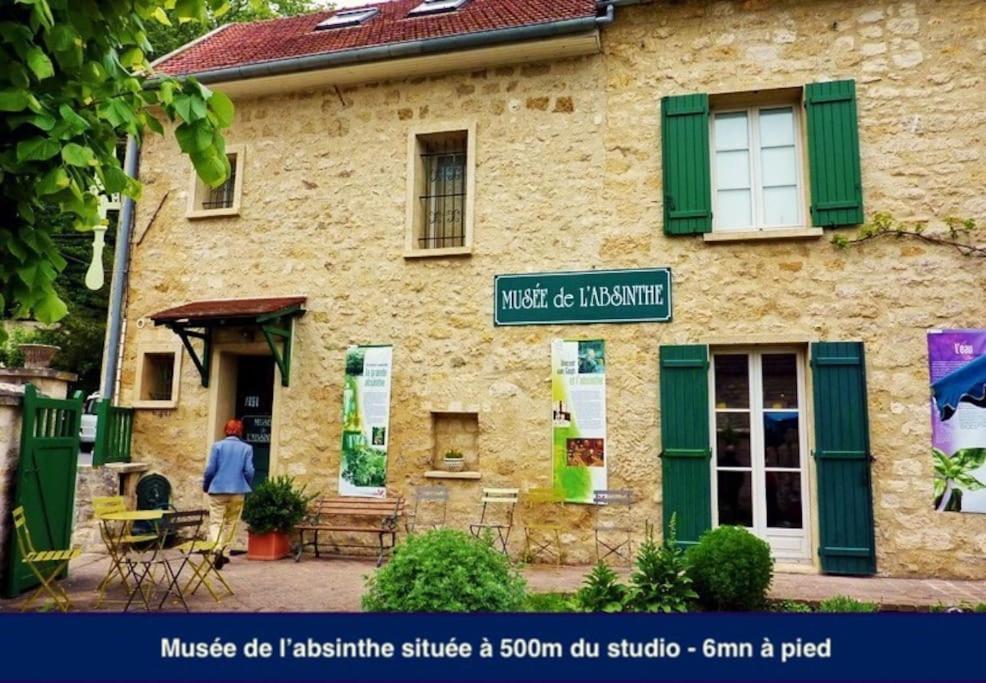 Amman Studio Avec Terrasse Au Coeur Du Village Impressionniste Auvers-sur-Oise Buitenkant foto